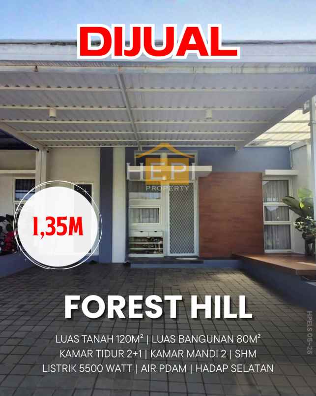 dijual rumah di forest hill bsb semarang