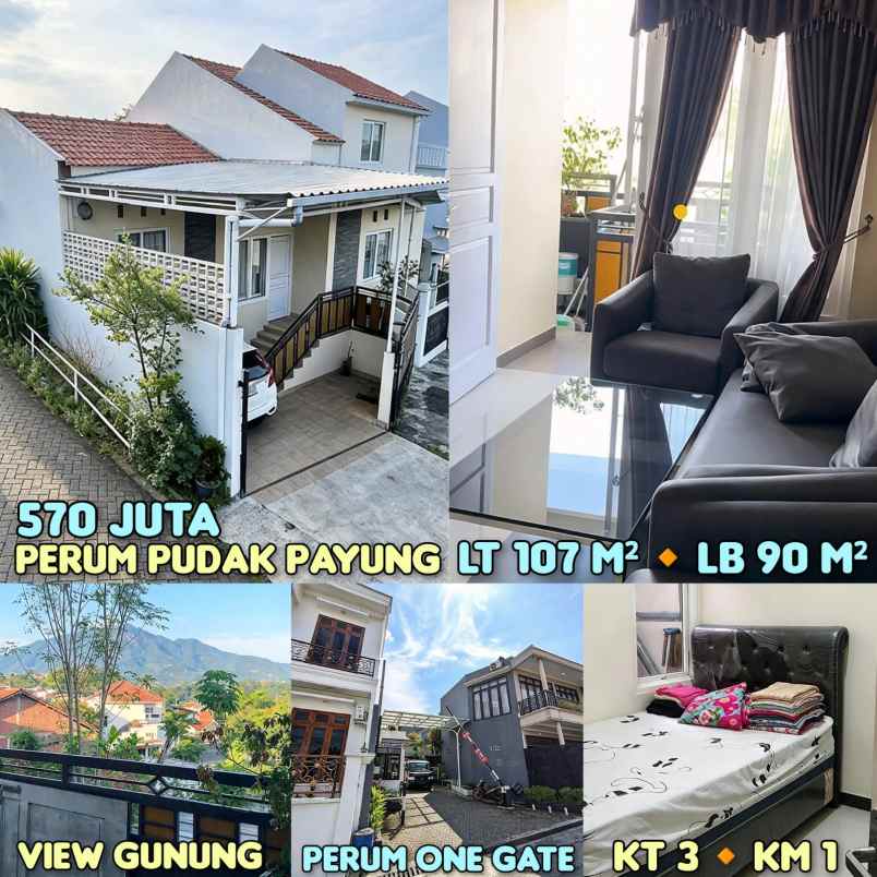dijual rumah di perum pudak payung banyumanik semarang