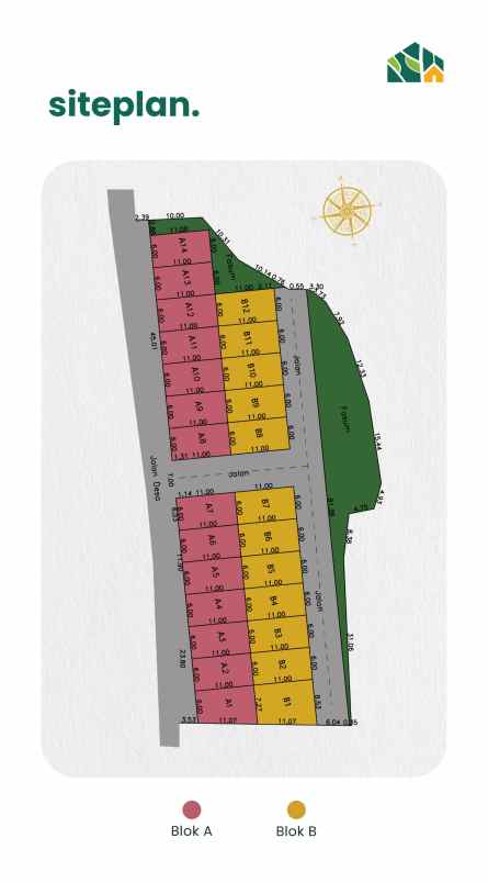 dijual rumah doplang jatisari