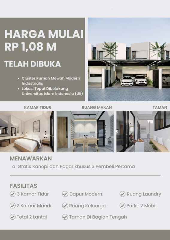 dijual rumah gg coklat candirejo