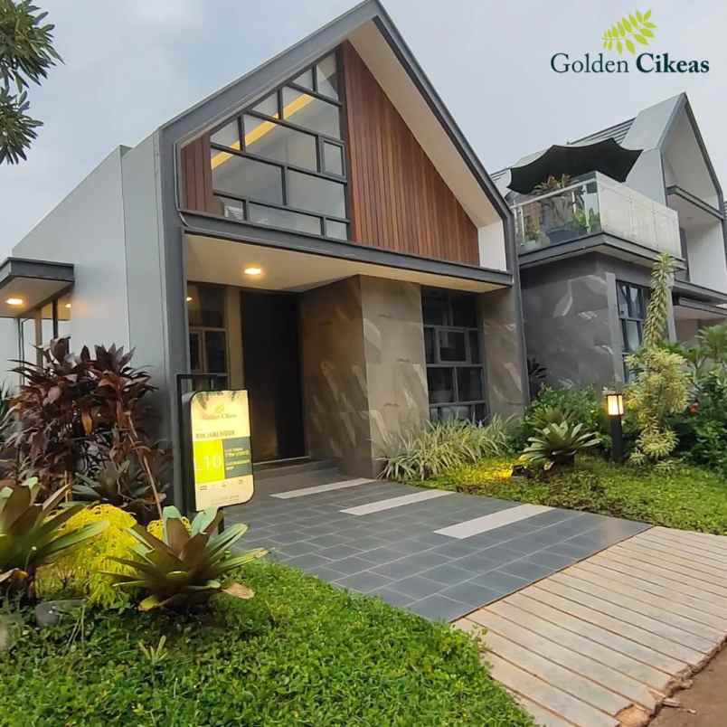 dijual rumah golden cikeas rasa villa