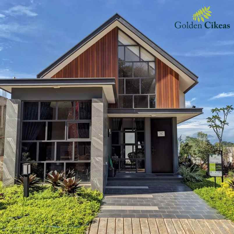 dijual rumah golden cikeas rasa villa