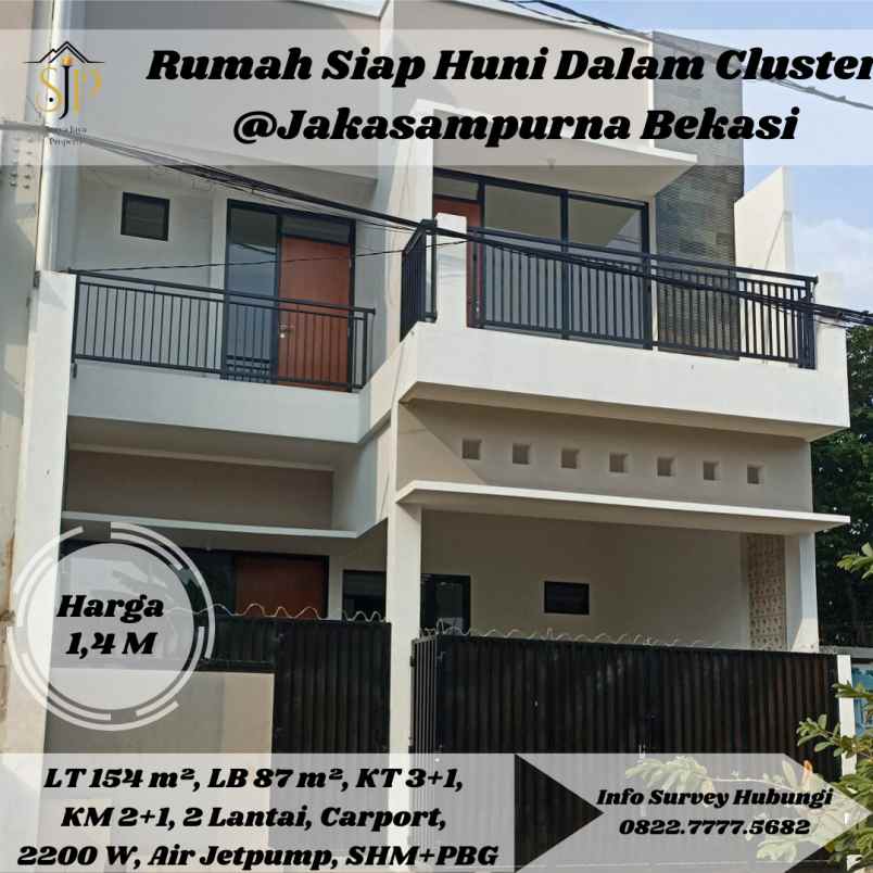 dijual rumah jakasampurna bekasi