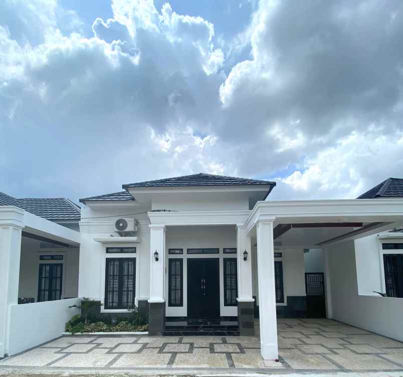 dijual rumah jalan melur panam pekanbaru