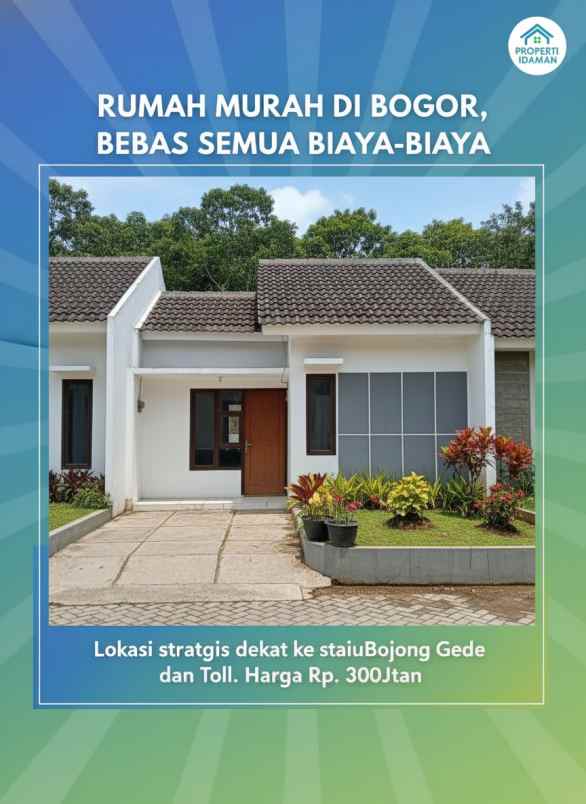 dijual rumah jalan raya amd tajurhalang