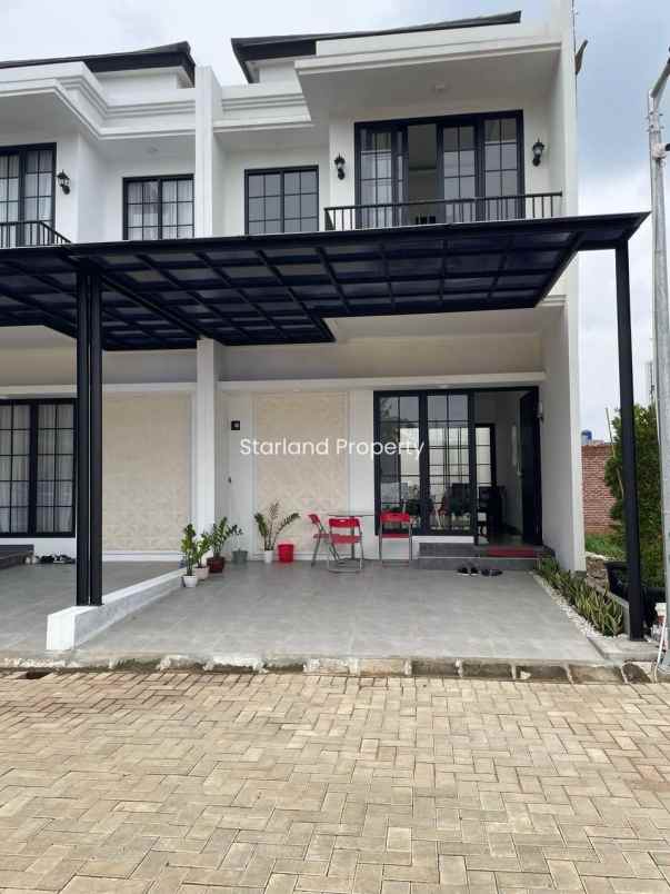 dijual rumah jalan raya bintaro ciputat