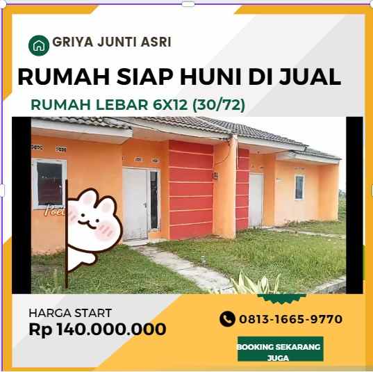 dijual rumah jalan raya cikande