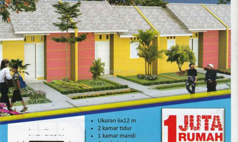 dijual rumah jalan raya cikande