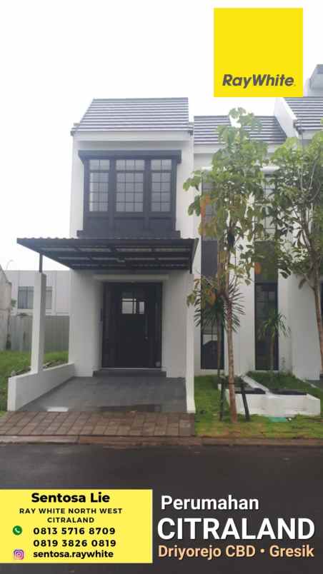 dijual rumah jalan raya petiken