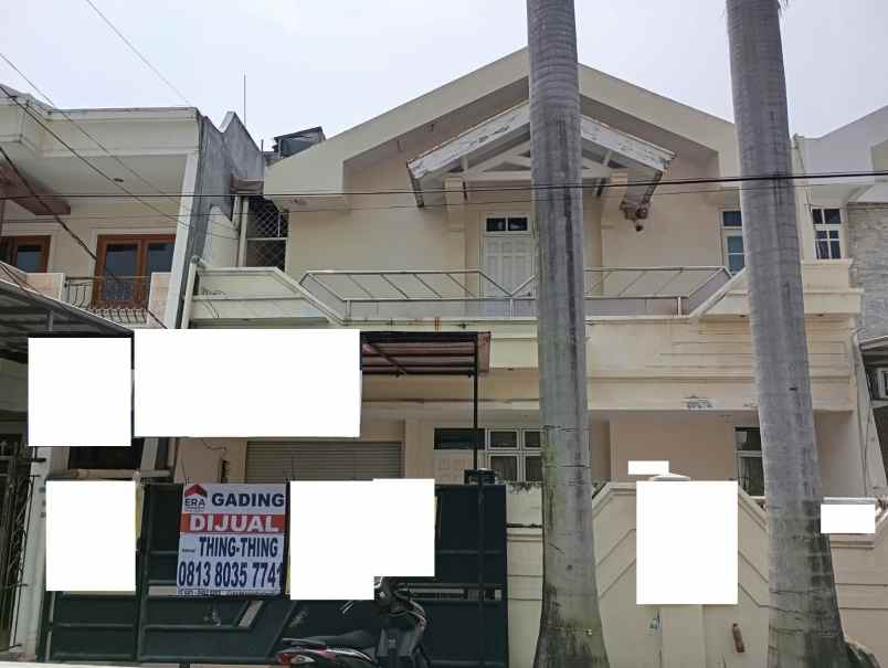 dijual rumah janur elok kelapa gading