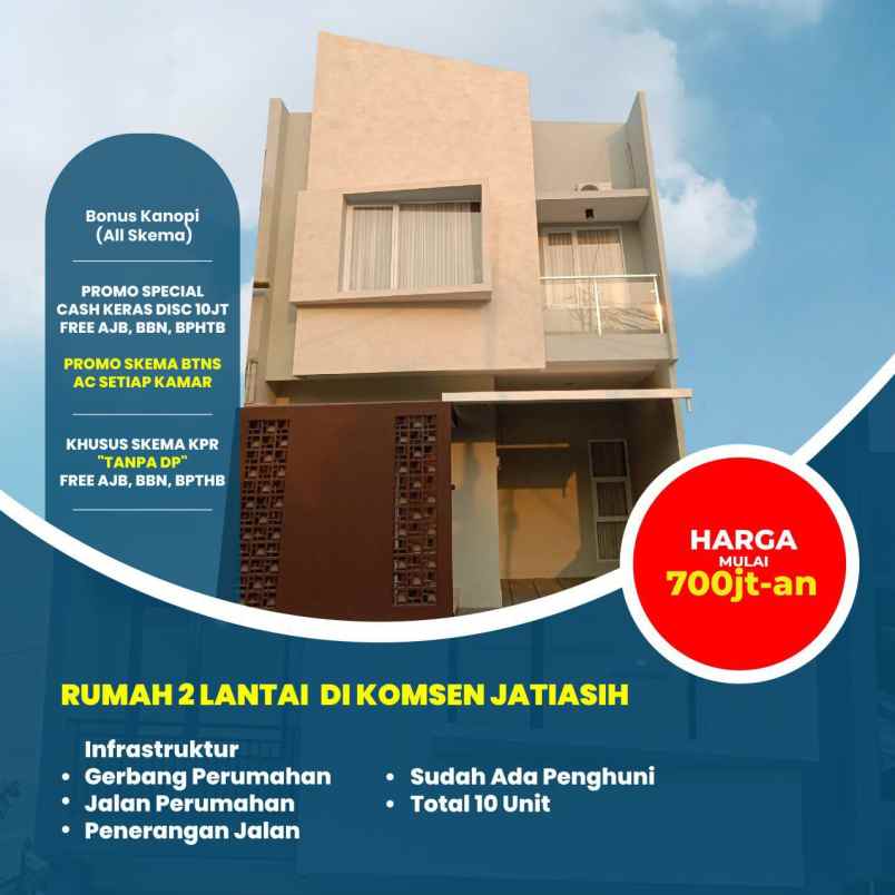 dijual rumah jatiasih bekasi