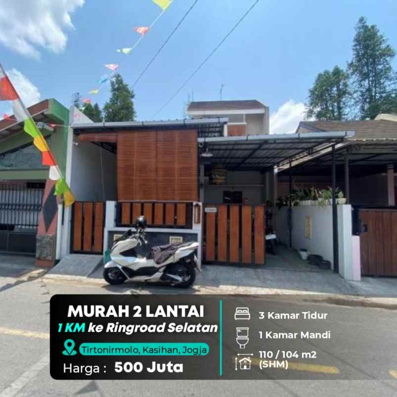 dijual rumah jl bantul km 4 5