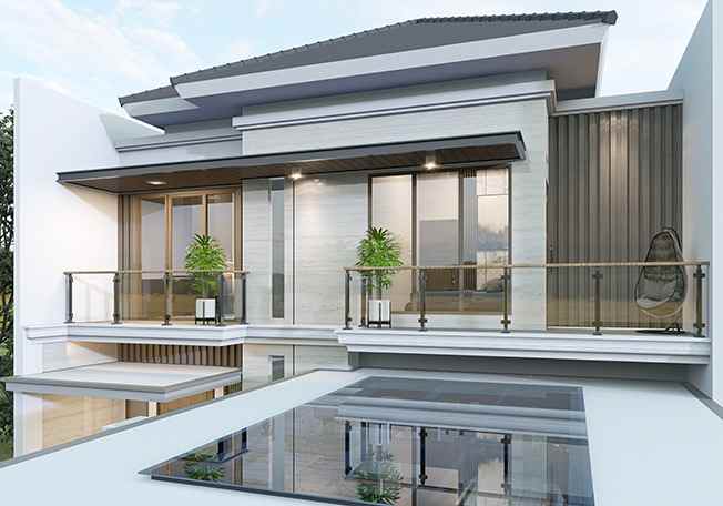 dijual rumah jl cemara gading delima