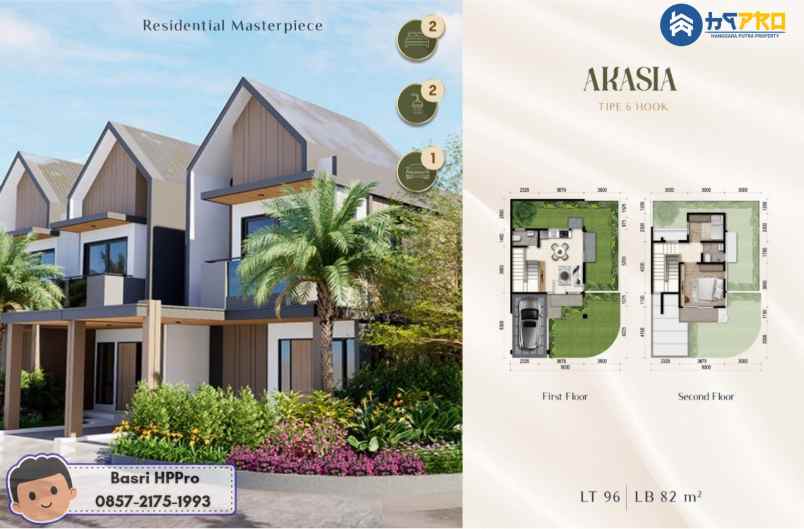 dijual rumah jl interchange karawang barat