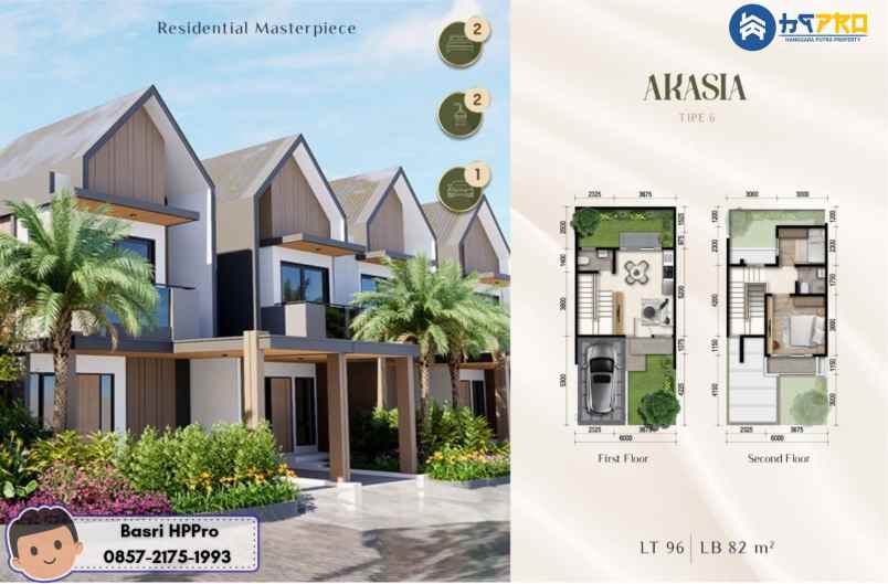 dijual rumah jl interchange karawang barat