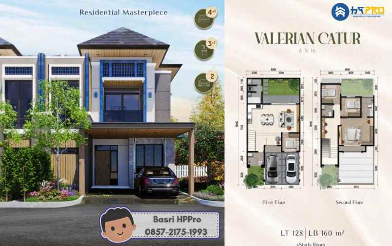 dijual rumah jl interchange karawang barat