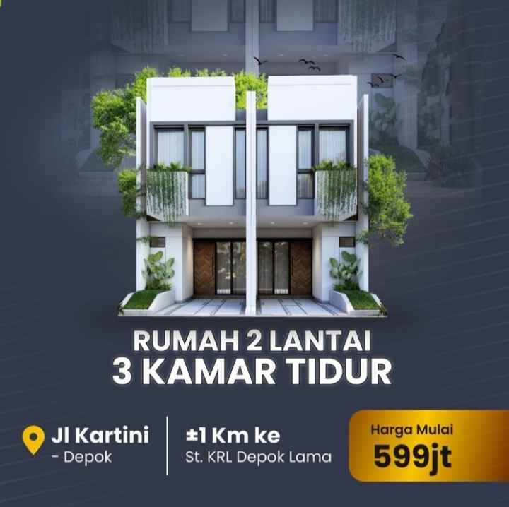 dijual rumah jl kartini