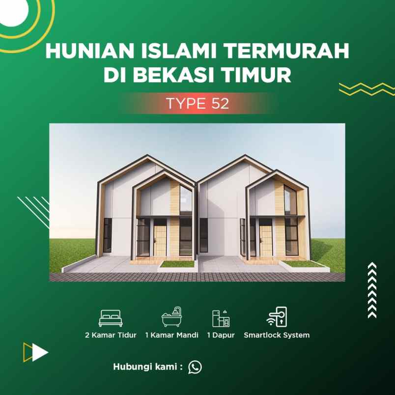 dijual rumah jl kp ciketing jl asem