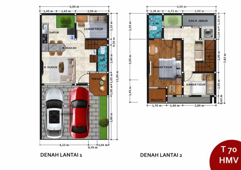 dijual rumah jl kp ciketing jl asem