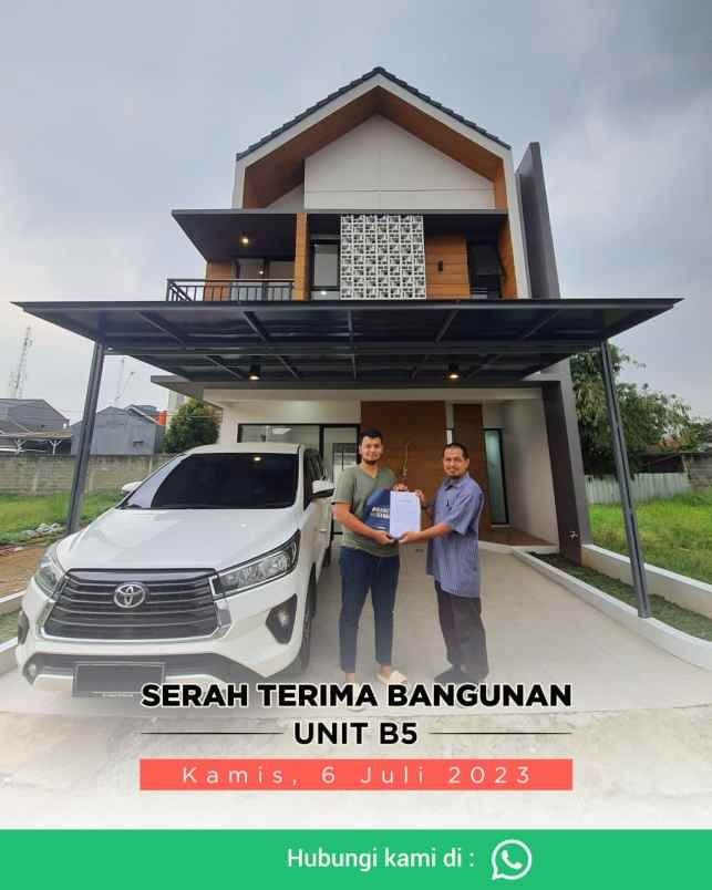 dijual rumah jl kp ciketing jl asem