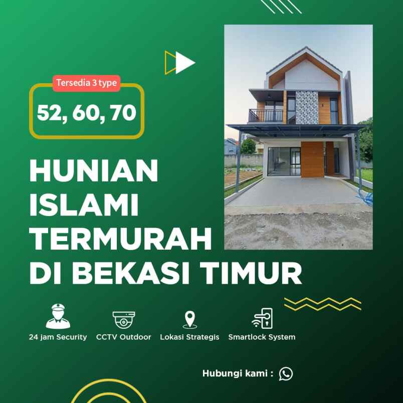 dijual rumah jl kp ciketing jl asem