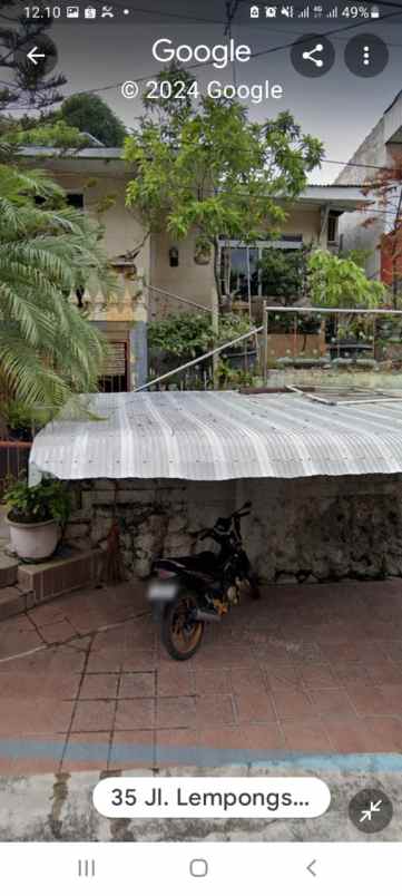 dijual rumah jl lempongsari timur