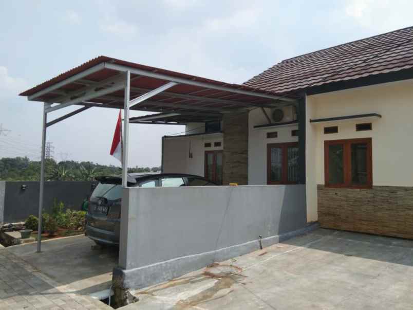 dijual rumah jl mandor tajir pamulang depok