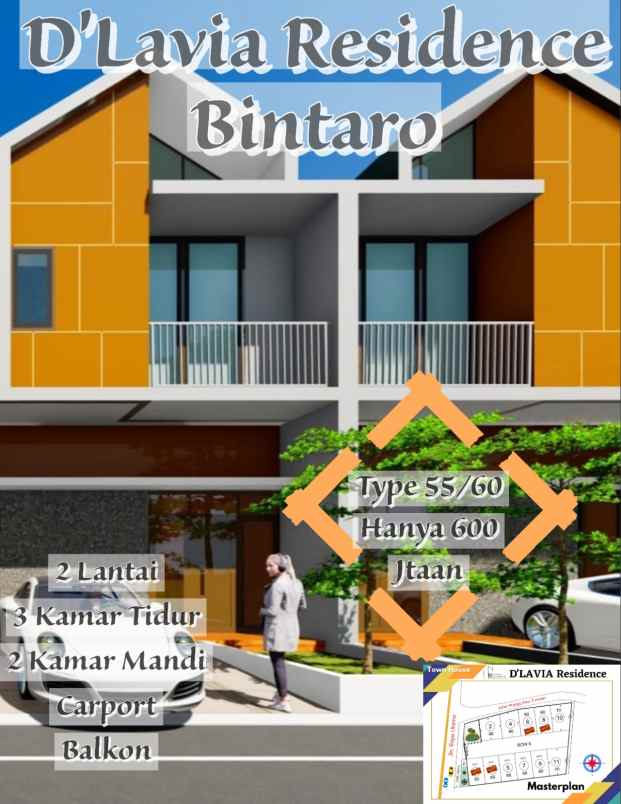 dijual rumah jl mujair 1 bambu apus kec