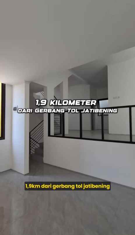 dijual rumah jl raya bintara jaya