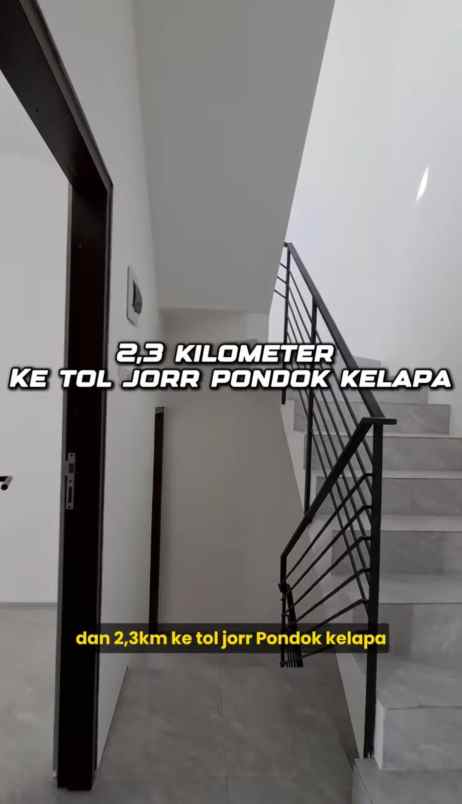 dijual rumah jl raya bintara jaya