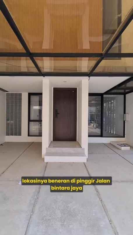 dijual rumah jl raya bintara jaya