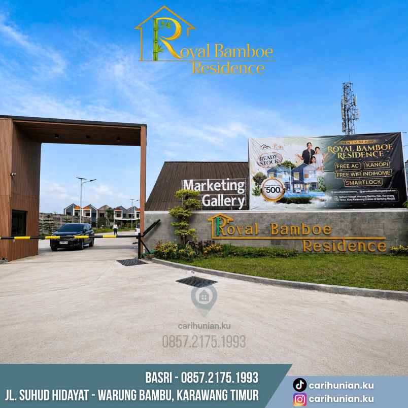 dijual rumah jl suhud hidayat warung bambu