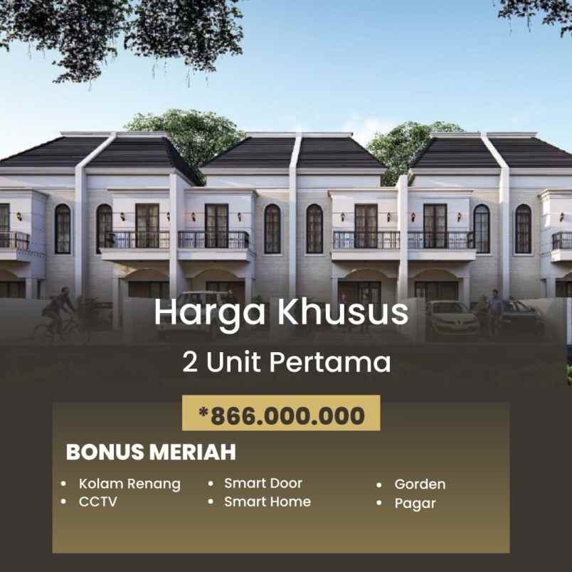 dijual rumah jl ujung aspal