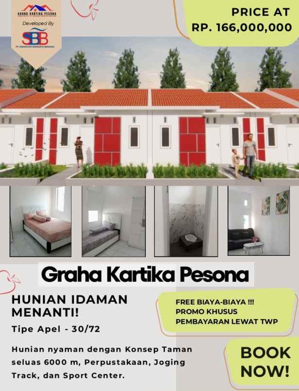 dijual rumah jl warung jaud kaligandu