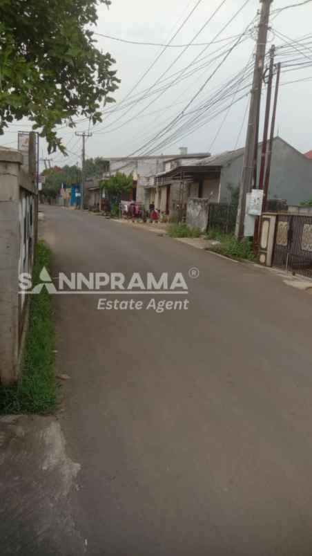 dijual rumah jln raya nangerang tajur