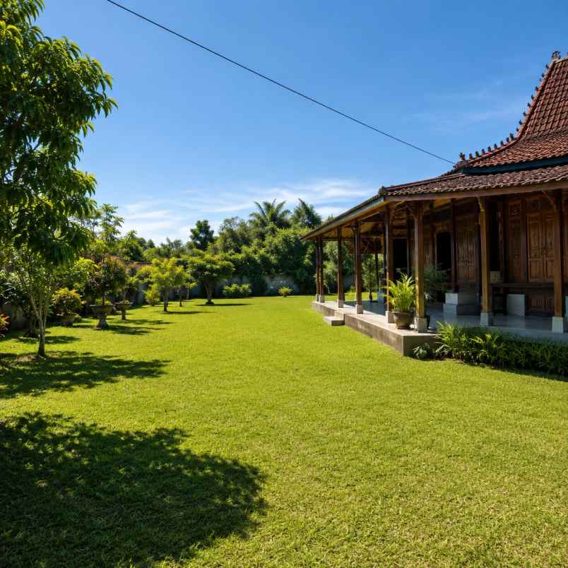 dijual rumah joglo asri tanah cisauk tangerang banten