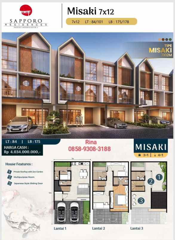 dijual rumah kamal muara penjaringan