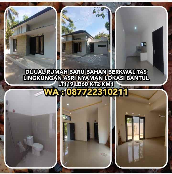 dijual rumah kasihan bantul diy