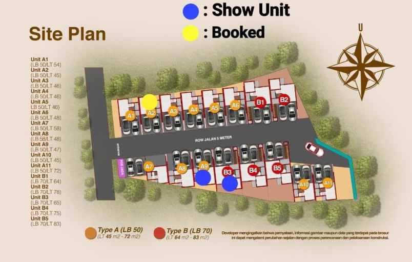 dijual rumah limo depok