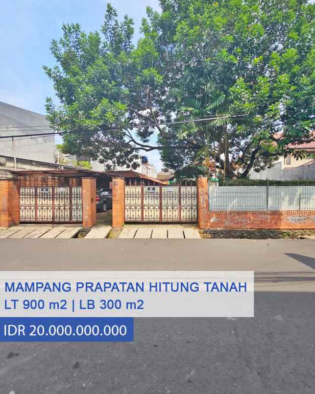 dijual rumah mampang prapatan jakarta