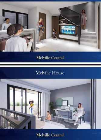 dijual rumah mellville central manyar