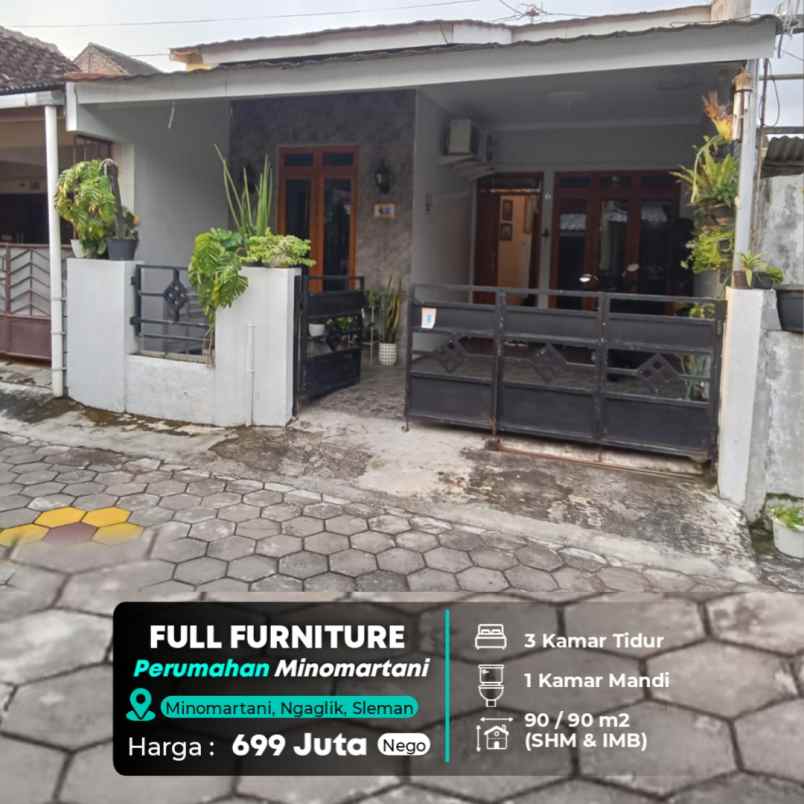 dijual rumah minomartani
