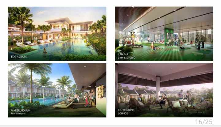 dijual rumah modern 1 lantai di serpong tanpa dp