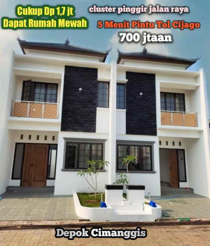 dijual rumah pekapuran