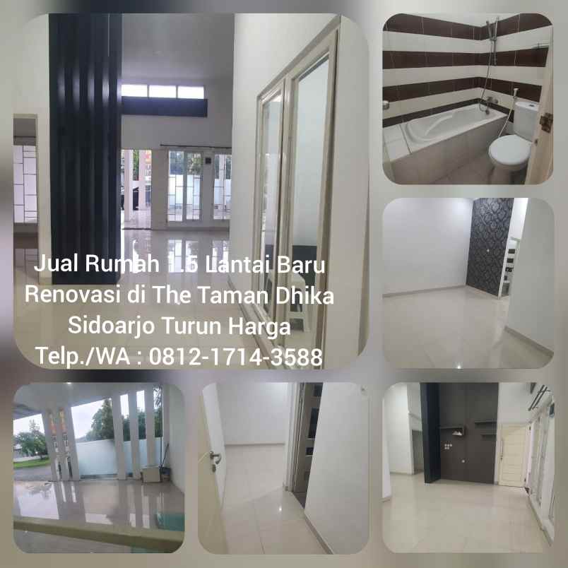 dijual rumah perum the taman dhika