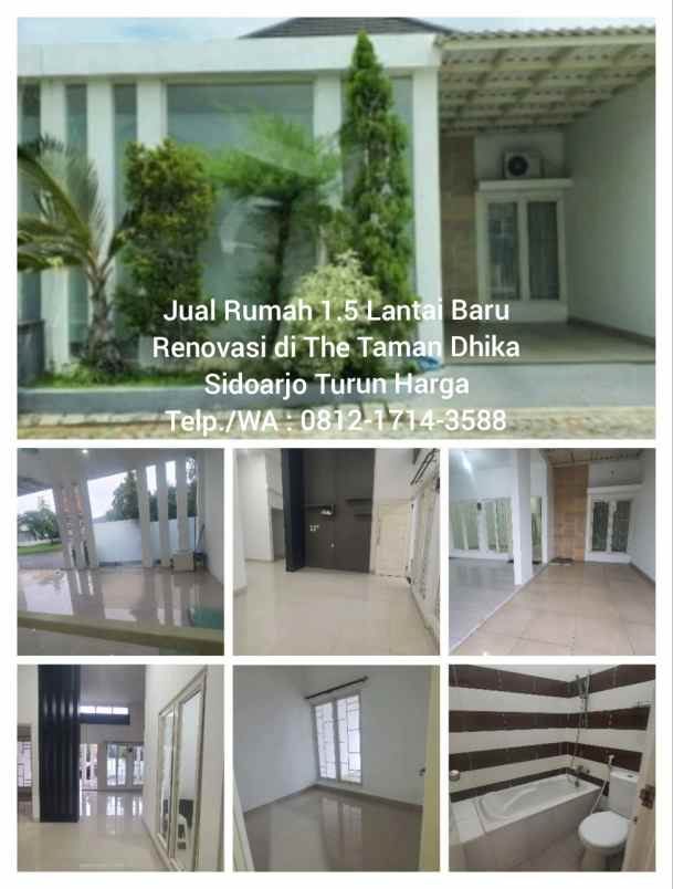 dijual rumah perum the taman dhika