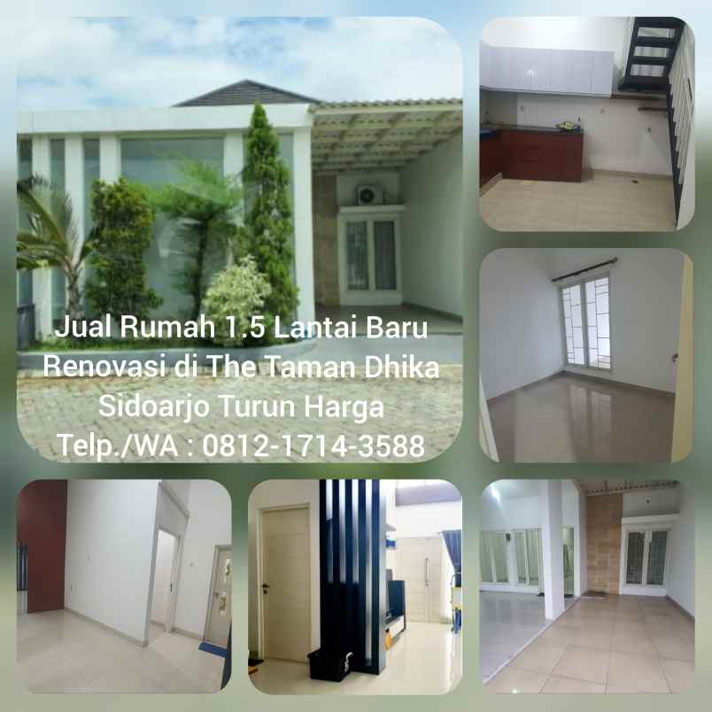 dijual rumah perum the taman dhika