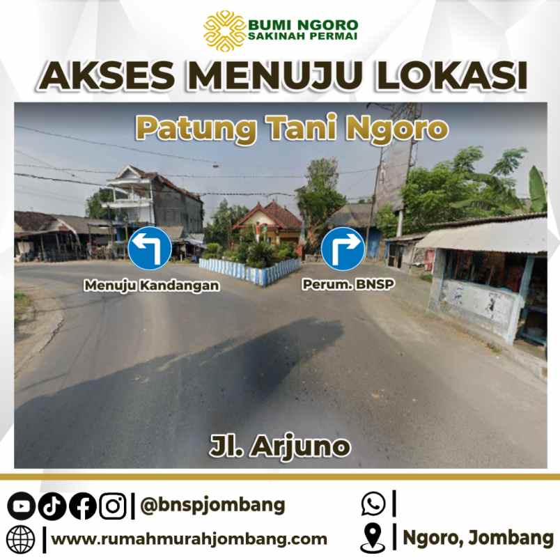 dijual rumah perumahan bumi ngoro