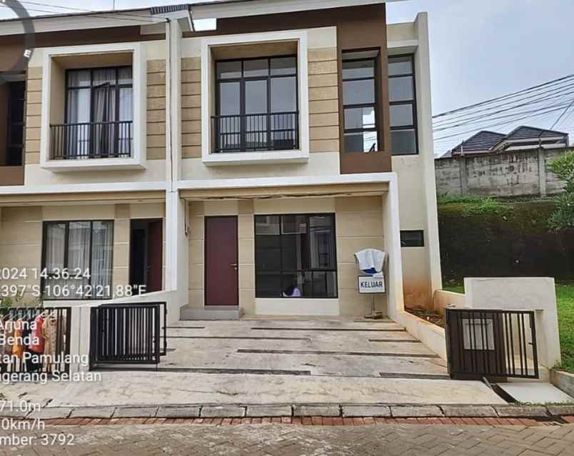 dijual rumah perumahan casa arjuna kel