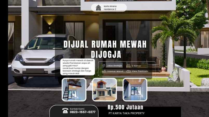 dijual rumah perumakan kkr2 prambanan